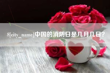 岑溪中国的消防日是几月几日？
