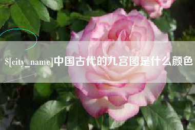 岑溪中国古代的九宫图是什么颜色