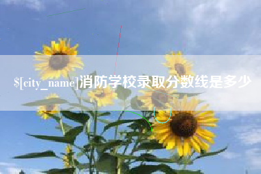 岑溪消防学校录取分数线是多少
