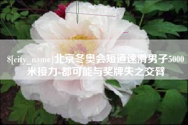 岑溪北京冬奥会短道速滑男子5000米接力-都可能与奖牌失之交臂