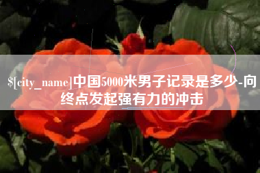 岑溪中国5000米男子记录是多少-向终点发起强有力的冲击