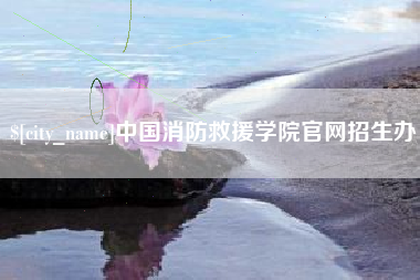 岑溪中国消防救援学院官网招生办