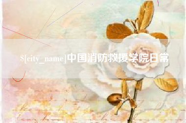 岑溪中国消防救援学院日常