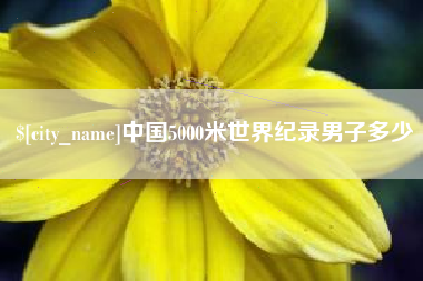 岑溪中国5000米世界纪录男子多少