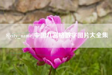 岑溪中国九宫格数字图片大全集