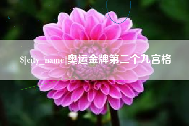 岑溪奥运金牌第二个九宫格